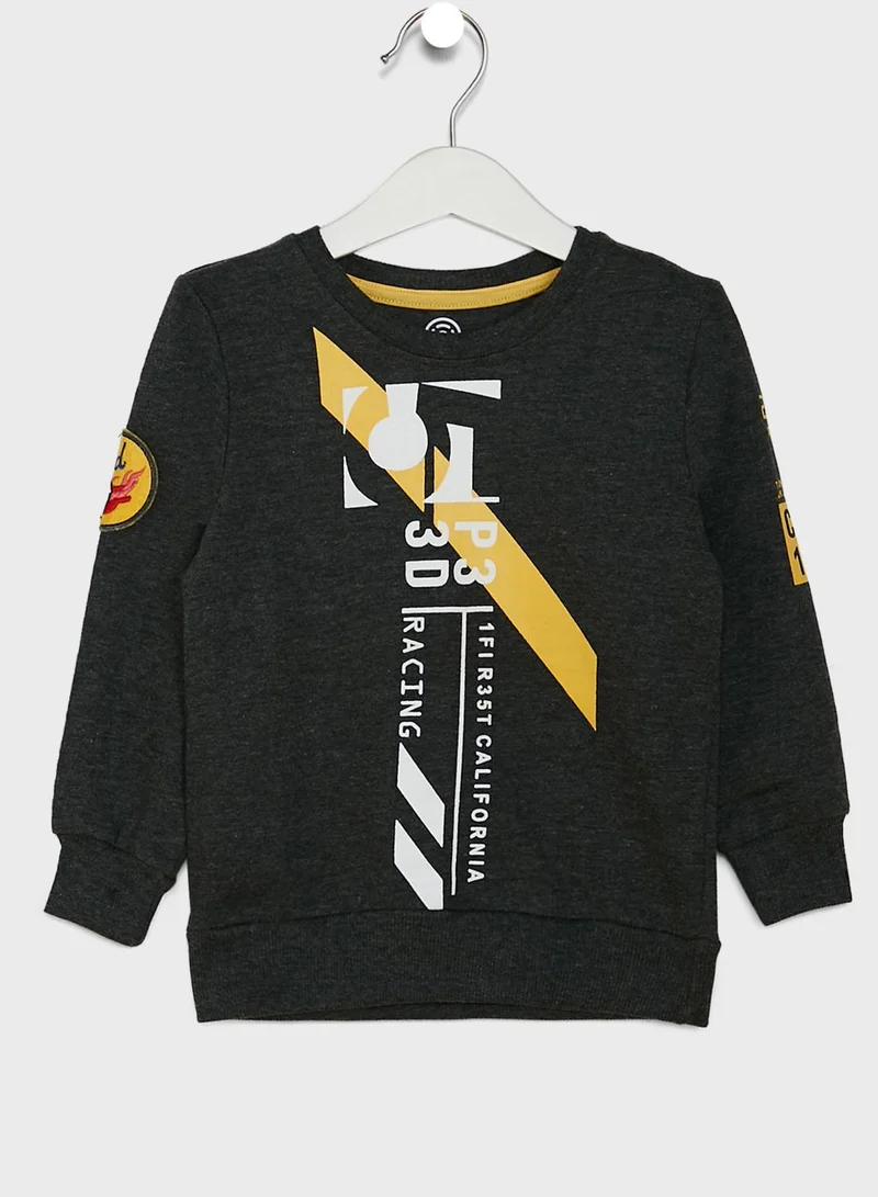 Tambourine for Namshi Printed Sweatshirt