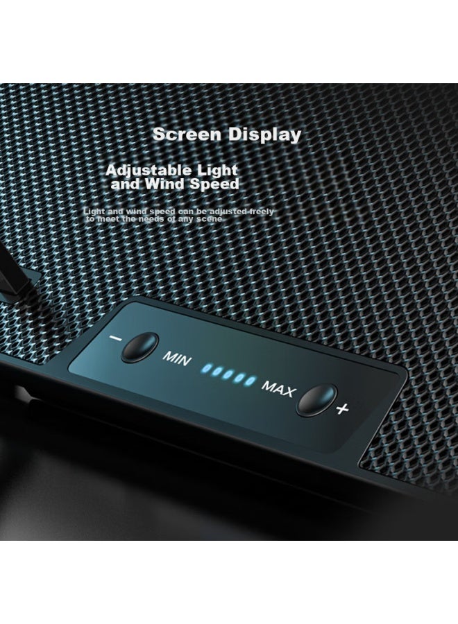 Suohuang Ssrq-n10 Laptop Cooling Pad, Computer Stand, Gaming Laptop Cooling Base, 10-core Cooling Fan Stand, For Matebook D 14 - Image 5