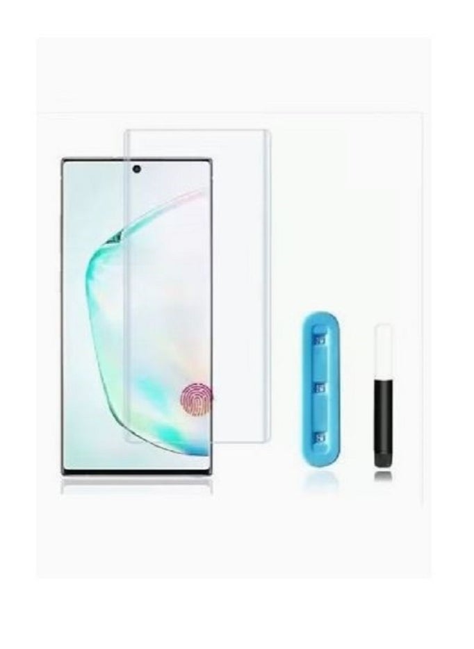 Generic - UV Glue Curved Tempered Glass Screen Protector Vivo V27 5G - Image 1