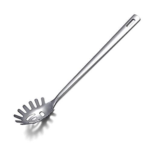 Berglander Spaghetti Spoon, Berglander Pasta Server, Stainless Steel Pasta Spoon, Pasta Fork, Noddle Fork, Heat Resistant, Dishwasher Safe, Easy to Clean - Image 1