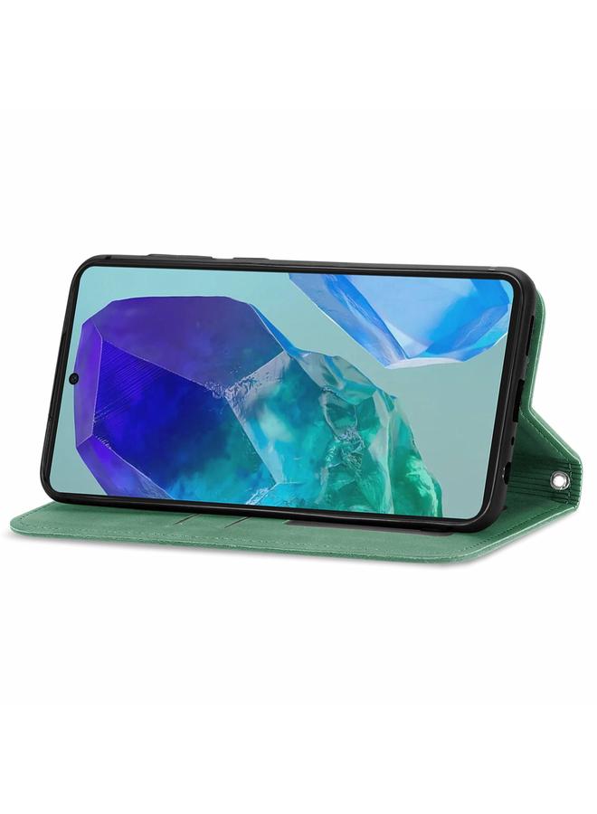 S-TOP Case For Samsung Galaxy A16 Retro Skin Feel Magnetic Leather Phone Case - Image 4