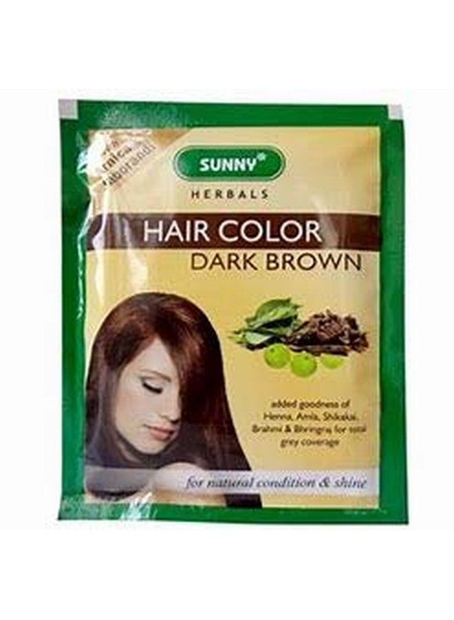 Sunny Bakson'S Herbal Hair Color Dark Brown 20 Gm (Pack Of 6) - Image 2
