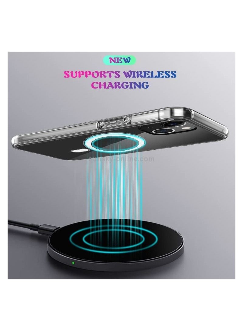 Designed for iPhone 14 Pro Max 6.7  Case, Compatible with MagSafe Clear Case, Magnetic Case Cover for iPhone 14 Pro Max 6.7 in, [Drop Tested] Shockproof Protective Phone Case, Anti-Yellowing&Anti-Scra  - Image 5