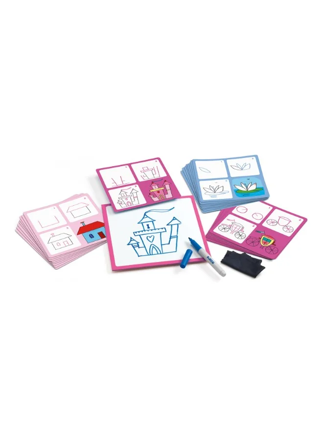 DJECO Step By Step Drawing - Josephine And Co