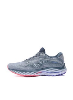 Mizuno 【Back To School】Wake Rider 27 Men/Woman/Students Running Shoes Gray  - Image 1