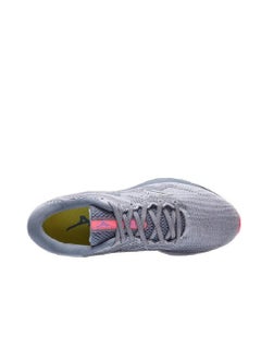 Mizuno 【Back To School】Wake Rider 27 Men/Woman/Students Running Shoes Gray  - Image 3
