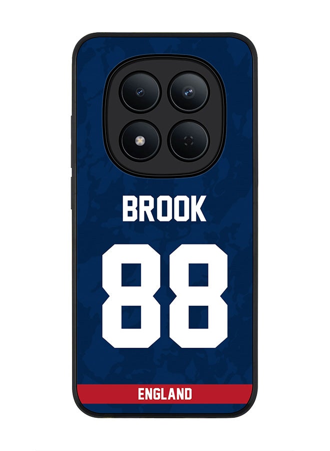 For Xiaomi Redmi Note 15 Pro 5G Case,Slim fit Camera Protection, Shockproof Thin Phone cover  - England Harry Brook, Jersey No 88