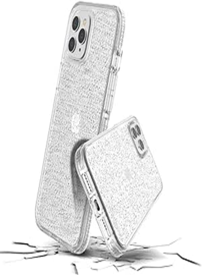 Prodigee apple iphone 12 mini case- clear | superstar series | 6 ft. military grade drop d | wireless charging compatible | dual layer protection | scratch resistant | shockproof- 5.4 inch