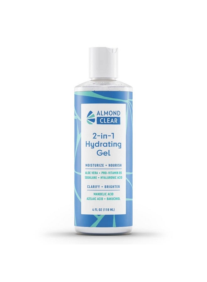 Almond Clear جل مرطب 2 في 1: مرطب خفيف الوزن للبشرة الدهنية المعرضة للبقع. الصبار، السكوالين، حمض الهيالورونيك، حمض الماندليك، الباكوتشيول. - Image 2