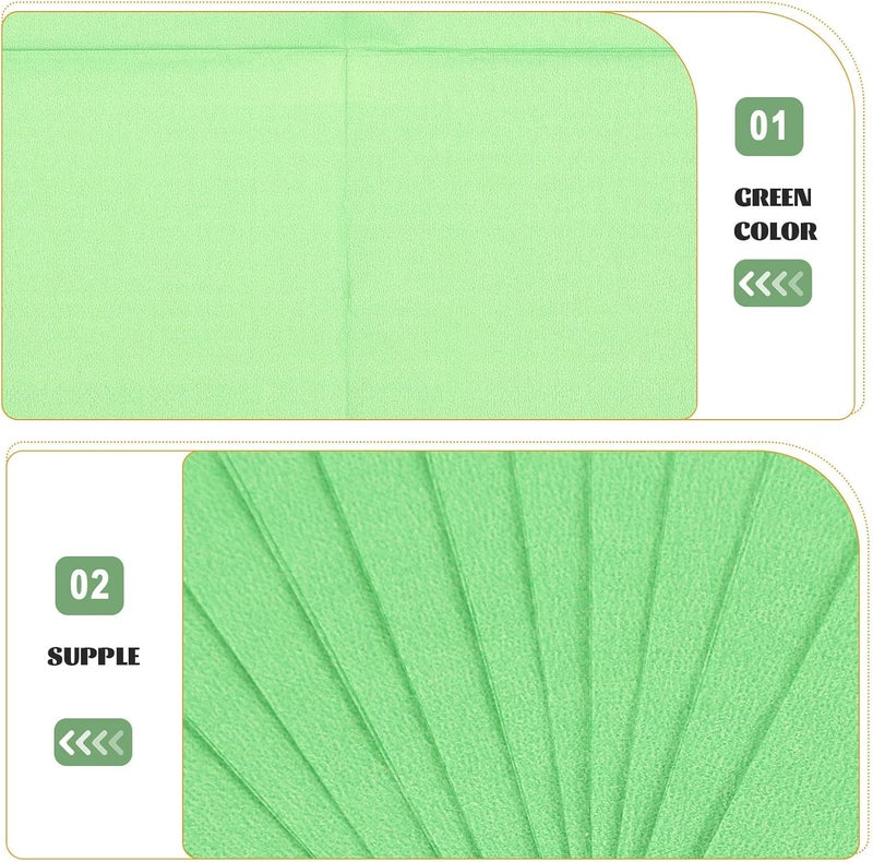 Green Party Napkins 60 Sheets 3 Packs 12.99x12.99 Inch Disposable Decorative Tissue Paper for Dinner Table Household Holiday Supplies - Image 3