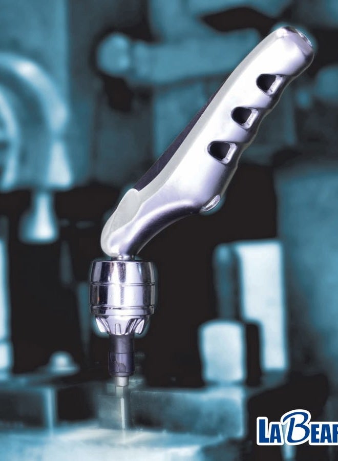 LaBear 3 Adjustable Handle Positions, Multi-Purpose Ratcheting Screwdriver, Ergonomic Grip Handle, Mini Ratchet - Image 5