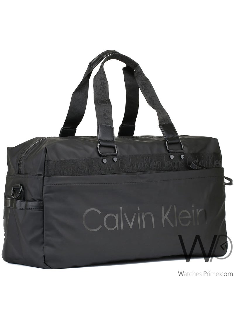 Calvin Klein Jeans Calvin Klein Duffle Black Men Ck Gym Handbag  - Image 1