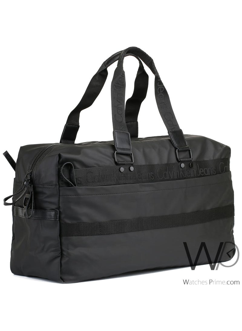 Calvin Klein Jeans Calvin Klein Duffle Black Men Ck Gym Handbag  - Image 5