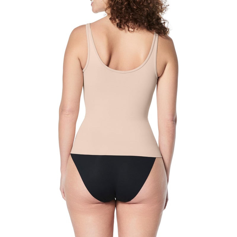 SPANXsculpt Power Series Tank - Tank Top Shapewear for Women - V Neck - Soft, Seamless Tank Top - Soft Nude - Large - Image 2