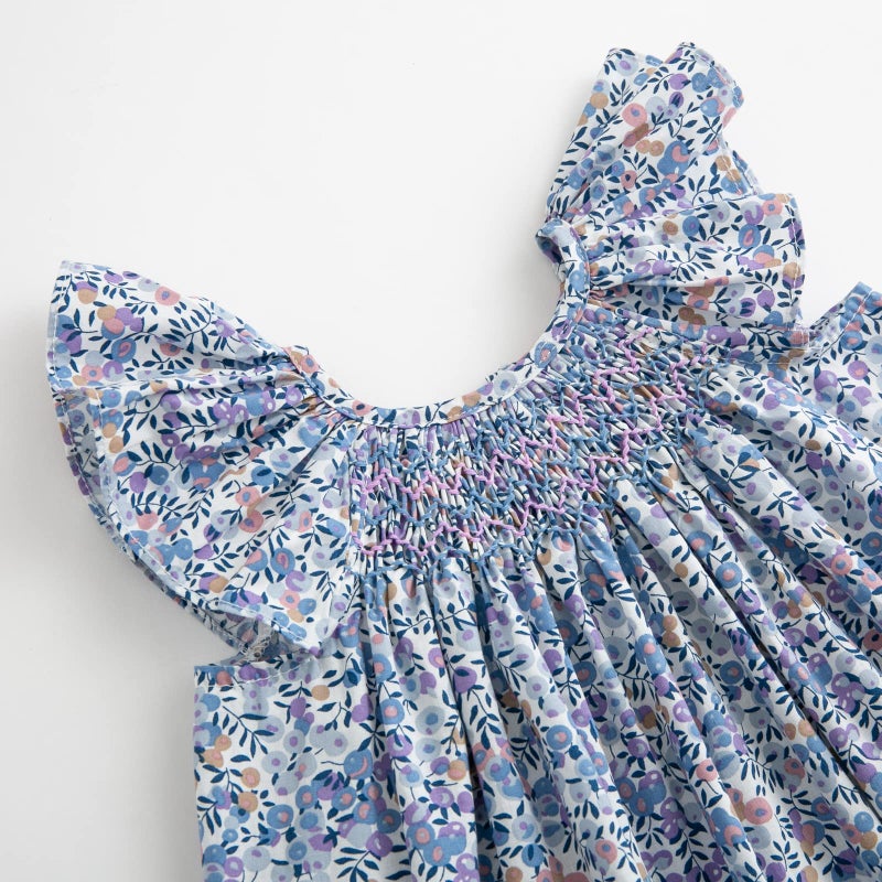 Simplee kids Baby Girls Summer Casual Dresses Toddler Floral Print Sundress Princess Dress for 2T - Image 3