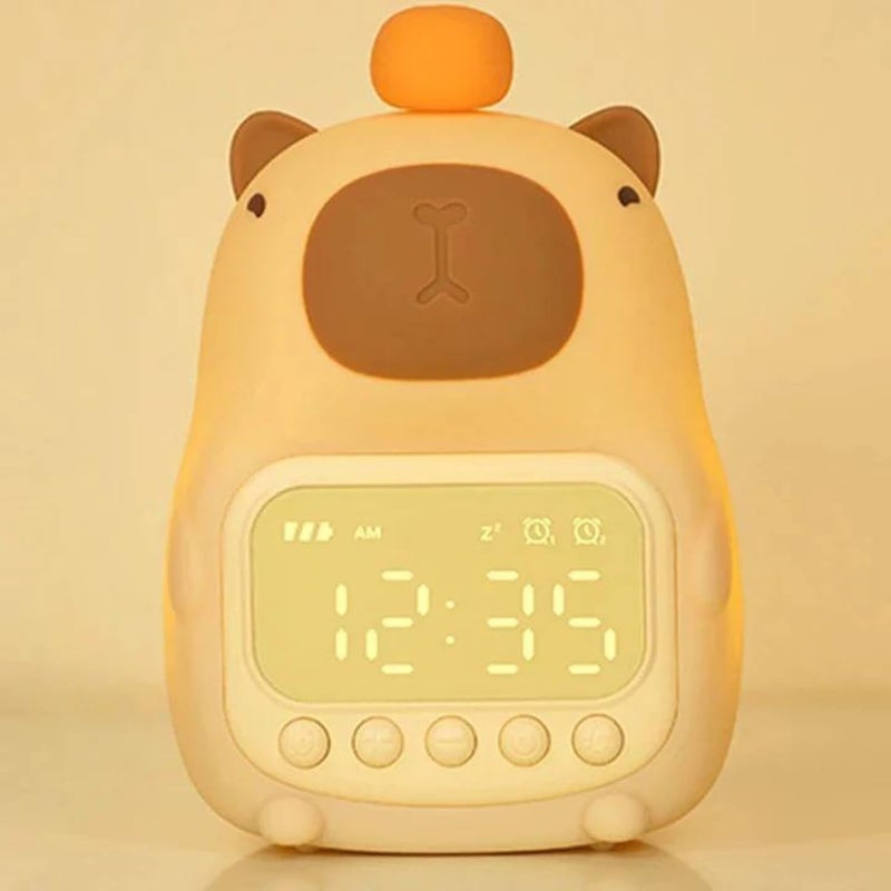 One94Store Bear Shape Digital Alarm Clock with LED Display & Night Light | Snooze, Timer, Temperature | Kids Bedside Clock for Bedroom & Home Décor - Image 1