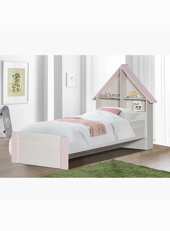 Home Box Anna Single Bed With Headboard Storage 222 x 134.6 x 98.5 cm - Image 1