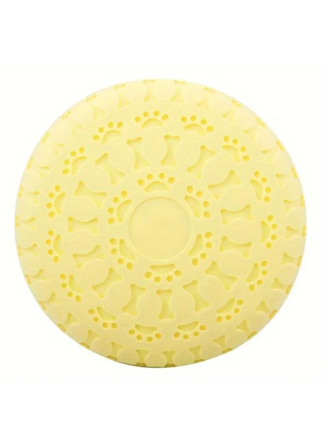 Flying Disc Indestructible Float Non-Toxic Rubber