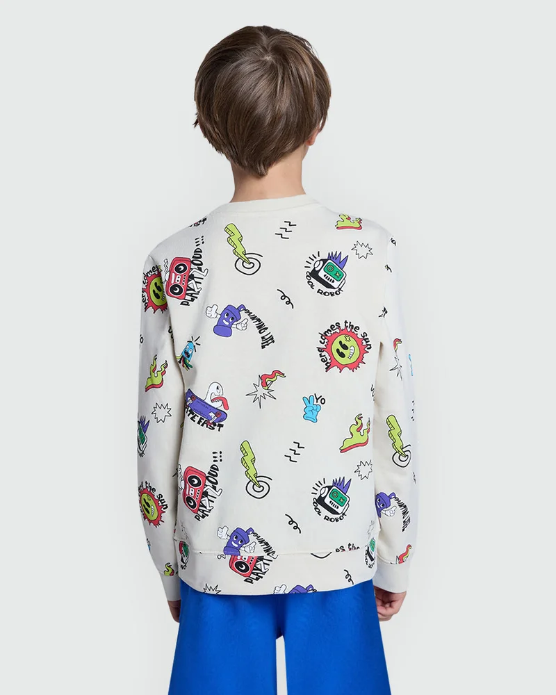 Ovs Moonbeam Round-Neck Sweater For Boys