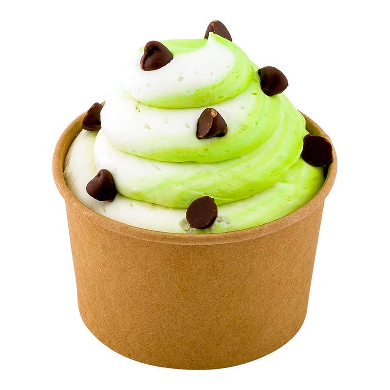 Restaurantware Coppetta 3Ounce Dessert Cups 200 Disposable Ice Cream Cups  Lids Sold Separately HeavyDuty Kraft Paper Frozen Yogurt Bowls For Hot And Cold Foods Perfect For Gelato Or Mousse  Restaurantware