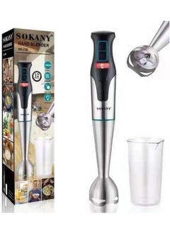 sokany Sokany electric hand blender stainless steel + cup sk-758  - Image 3