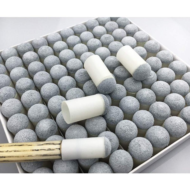 Pengxiaomei 40pcs Slip On Pool Cue Tips Replacement Billiard Cue Tips 4 Sizes Slip-On Cue Tip(9mm/10mm/12mm/13mm, Each Size 10pcs) - Image 5