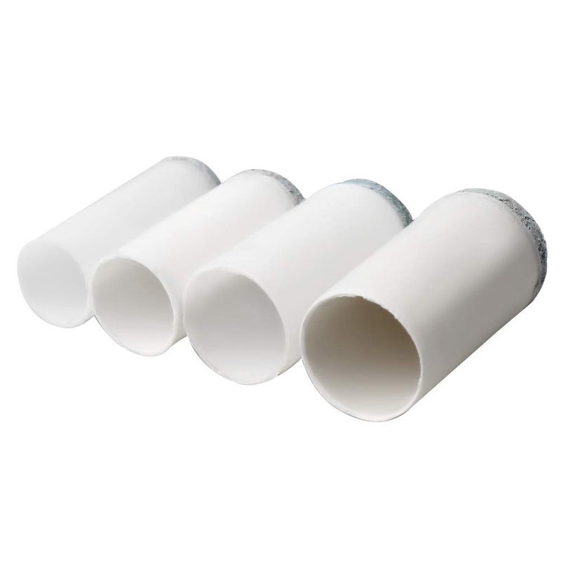 Pengxiaomei 40pcs Slip On Pool Cue Tips Replacement Billiard Cue Tips 4 Sizes Slip-On Cue Tip(9mm/10mm/12mm/13mm, Each Size 10pcs) - Image 2
