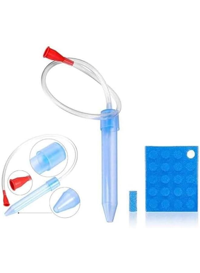 هوكور شفاطة انف للاطفال من تراسل مع 24 فلتر لاحتقان الانف للاطفال الصغار، انبوب شفط للرضع، منظف انف يمكن استخدامه كهدية لحفل استقبال المولود الجديد - Image 4