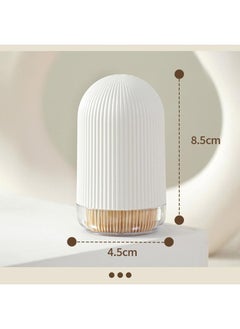 Thoraya Toothpick Holder Multipurpose Luxury Creative Portable Tooth Pick Storage Dispenser for Kitchen Restaurant Round Top Style  - Image 5