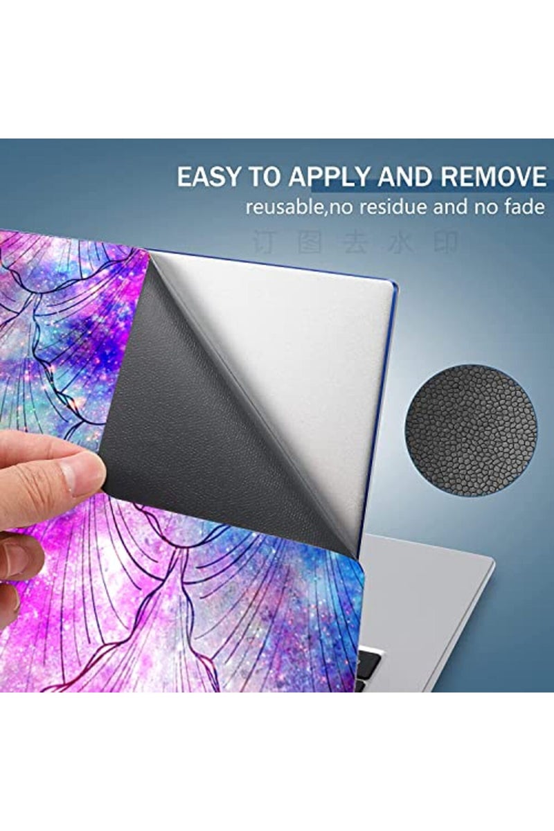 AORTDES 15 15.4 15.6 Inches Laptop Skin Sticker Personalized 12.1 13 13.3 14 Inches Universal Netbook Skin Sticker Reusable Notebook PC Art Protector (Colorful Shell) - Image 4