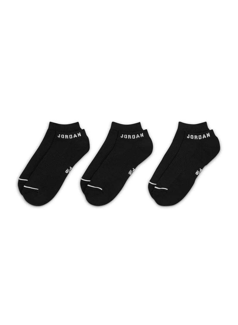 Jordan 3 Pack Jordan Everyday Cushioned No-Show Socks