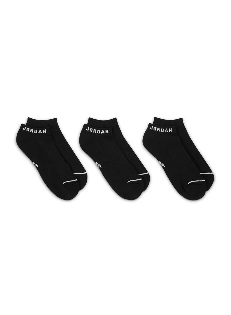 Jordan 3 Pack Jordan Everyday Cushioned No-Show Socks