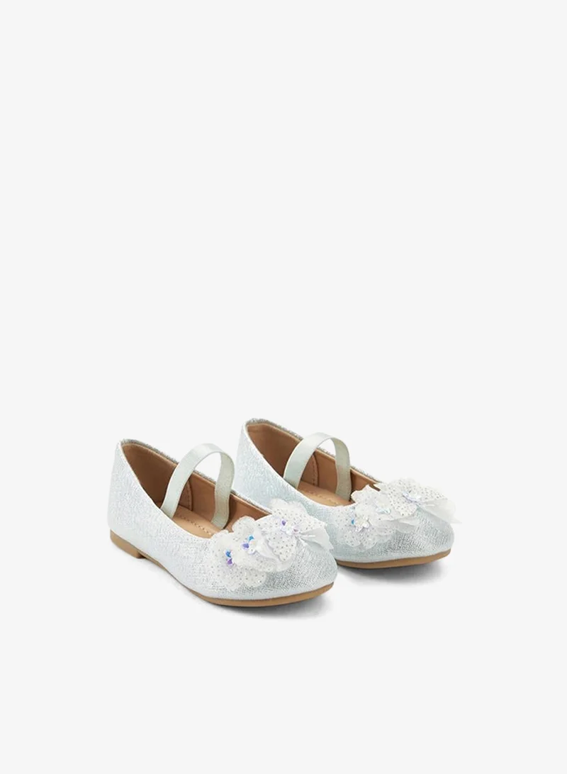 Flora Bella By Shoexpress Flora Bella Girls Slip-On Ballerina Shoes Ramadan Collection