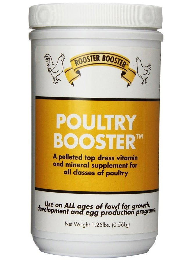 Rooster Booster Poultry Booster, 1.25-Pound - Image 1