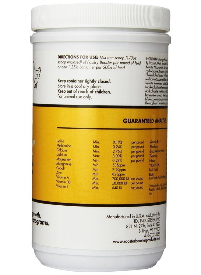 Rooster Booster Poultry Booster, 1.25-Pound - Image 3