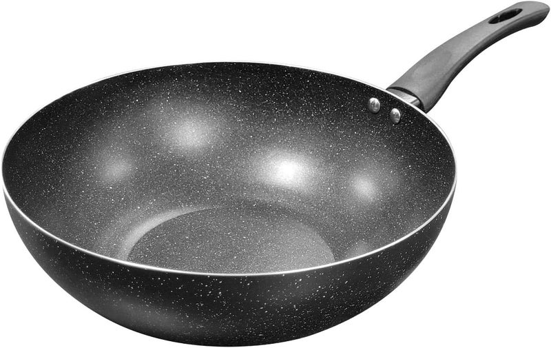 Kitchen Master Non-Stick Induction Wok 26 cm - Grey - Image 1