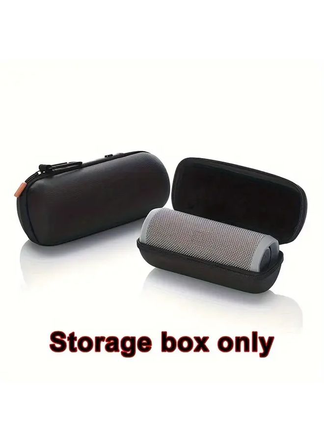 Black Shockproof Protective Carrying Case For Portable Wireless Speakers With Handle - Image 5