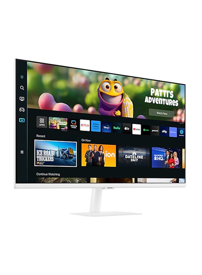 سامسونج شاشة ذكية مقاس 27 بوصة 27CM501 شاشة مسطحة FHD مع تجربة التلفزيون الذكي وجهاز التحكم عن بعد ومكبر الصوت | اتصال سلكي ولاسلكي بالهواتف المحمولة والكمبيوتر المحمول والكمبيوتر الشخصي مع WIFI وBluetooth، LS27CM501EMXUE - Image 3