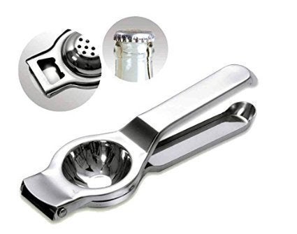 Puno Puno 2 in 1 Stainless Steel Lemon Squeezer - Image 1