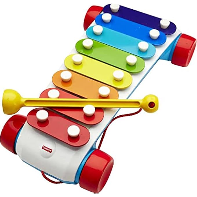 CLASSIC XYLOPHONE, TODDLER MUSICAL INSTRUMENT PULL TOY - Image 4