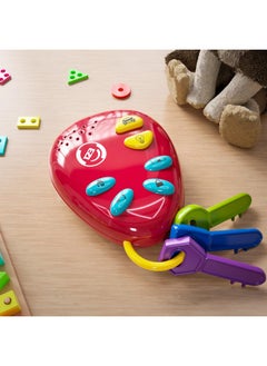 Lollipop Lollipop Kids Car Keys Sensory BabyToy: Teething Keys, Baby Rattle, All in One! Sensory Toys for Babies and Toddlers. Adventure Ready Batteries Included  - Image 2