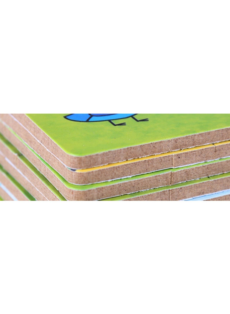 Children's Educational Wooden Cartoon Series Jigsaw Puzzles Suitable Boys and Girls Gift - Image 2