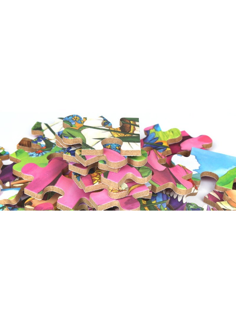 Children's Educational Wooden Cartoon Series Jigsaw Puzzles Suitable Boys and Girls Gift - Image 3