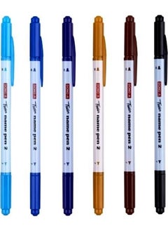 Dong-A Twin Name Pen 2 Set 12 Colors  - Image 3