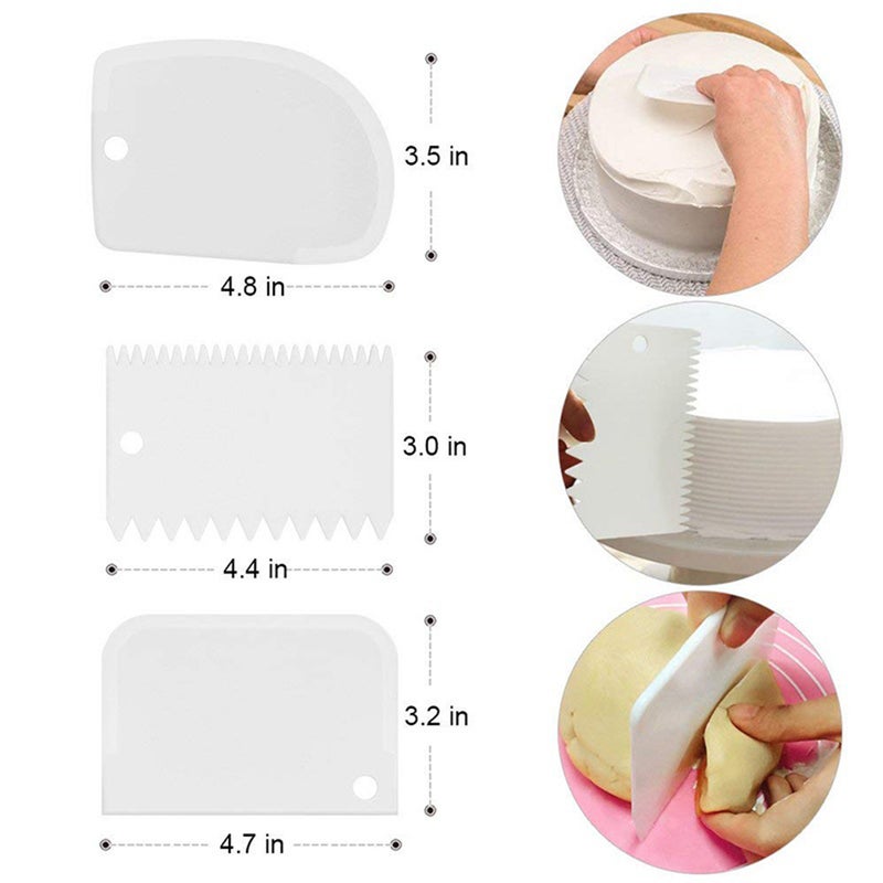 New 164pcs Cake Turntable Set Cake Decorating Supplies Pastry Tube Fondant Tool - Image 4