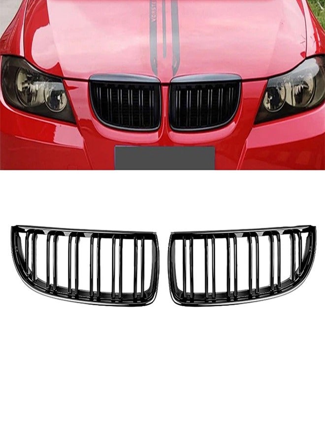 Generic 2 pieces of front grille for BMW 3 Series F30 ( 13-19 ) - Image 1