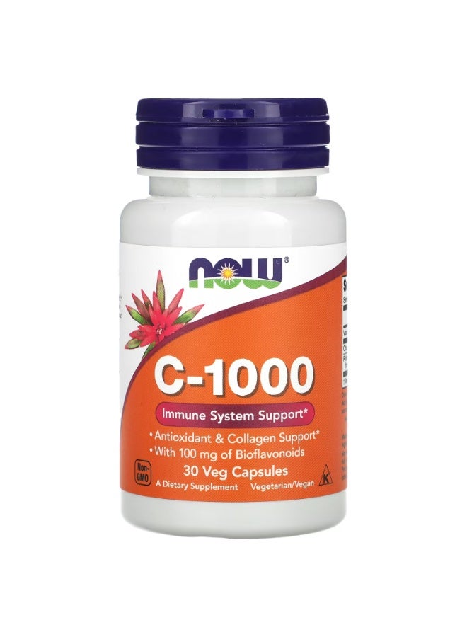 now C-1000, 30 Veg Capsules - Image 1