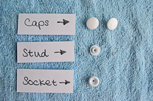 LIHAO Snaps and Snap Pliers Set, 375 Sets T5 Plastic Buttons for Sewing and Crafting - Image 5