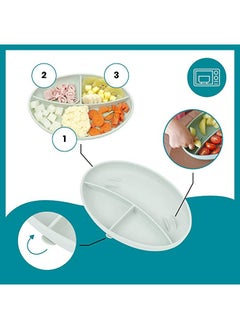 babymoov Grow Isy Silicone Feeding Set For Children Aged 24 - 36 Months , Bpa - Free, Ergonomic Design , Non - Slip Base, Microwave And Dishwasher Safe  - Image 5