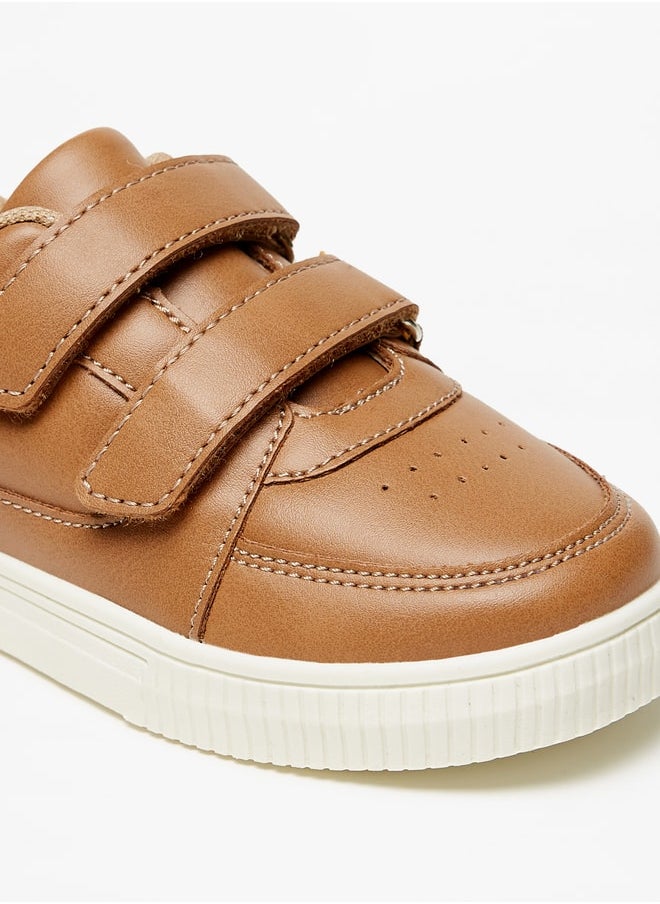 LBL by Shoexpress - Boy's Solid Casual Sneakers Shoes With Hook And Loop Closure Ramadan Collection - Image 1